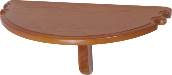 Half Moon Shelf - Honey